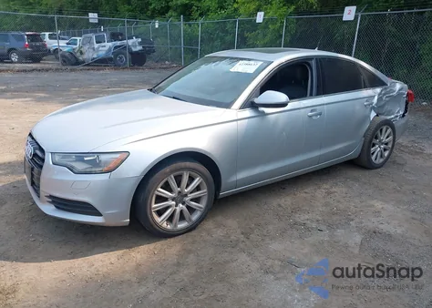 2014 Audi A6 2.0T Premium из США, поврежденный, VIN WAUGFAFC5EN021938